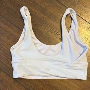 lululemon athletica Light lavender Sports Bra